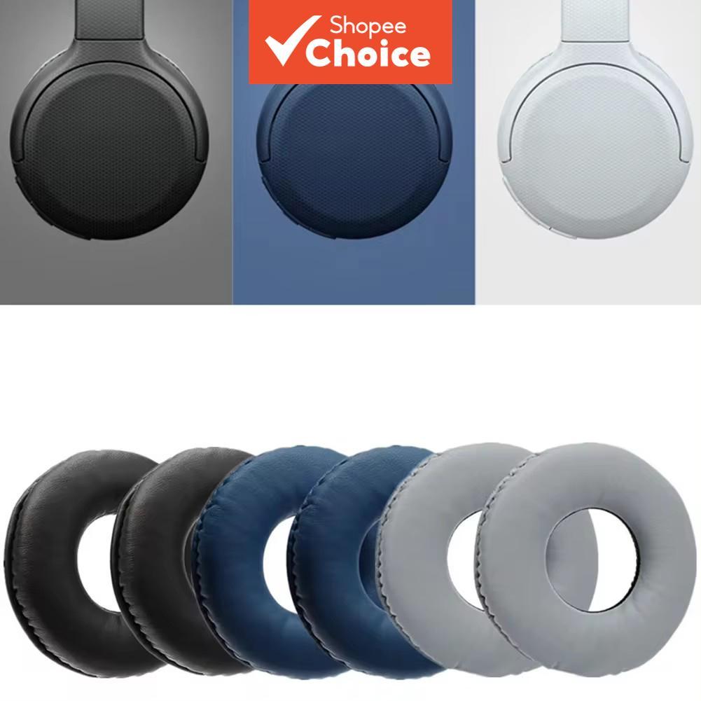เปลี่ยนแผ่นรองหูฟังสําหรับ Sony WH-CH520 CH500 CH510 ZX100 ปลอกฟองน้ําหน่วยความจํา