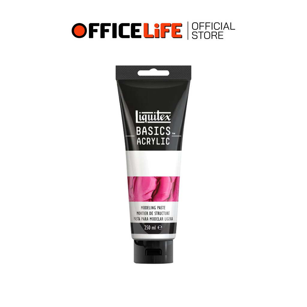 LIQUITEX (ลิควิเท็กซ์) สื่อผสม รุ่น BASICS MODELING PASTE ขนาด 250 ML ( 1 หลอด )
