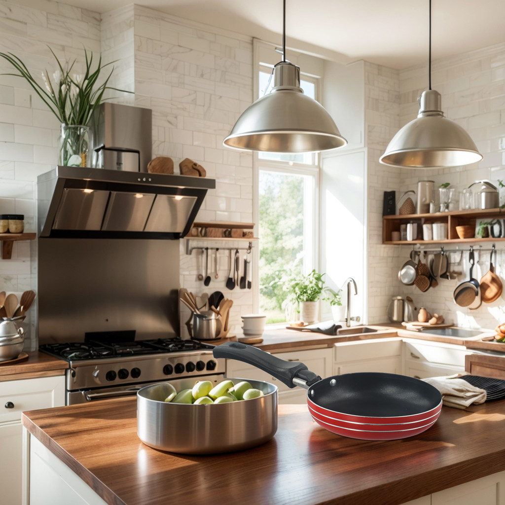 【ECHO】Durable New Saucepan Pot Frying Pan Mini Non-Stick Safe Stainless Steel【Echo-baby】