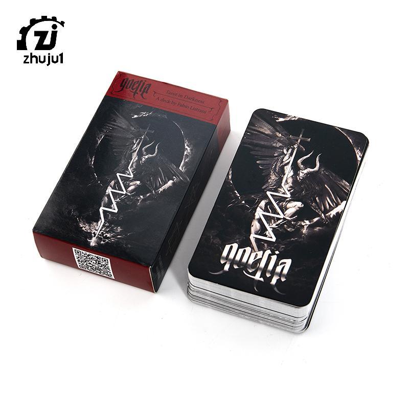 [zhuju1] GOETIA IN DARKNESS DE CARDS LO SCARABEO ESOTRIC FORTUNE TELLING NEW Boutique