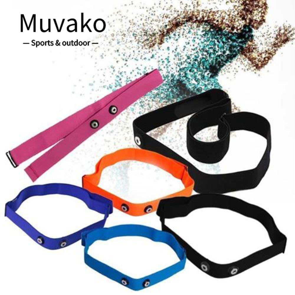 MUVAKO Heart Rate Monitor Running Polar Sport Wahoo Strap