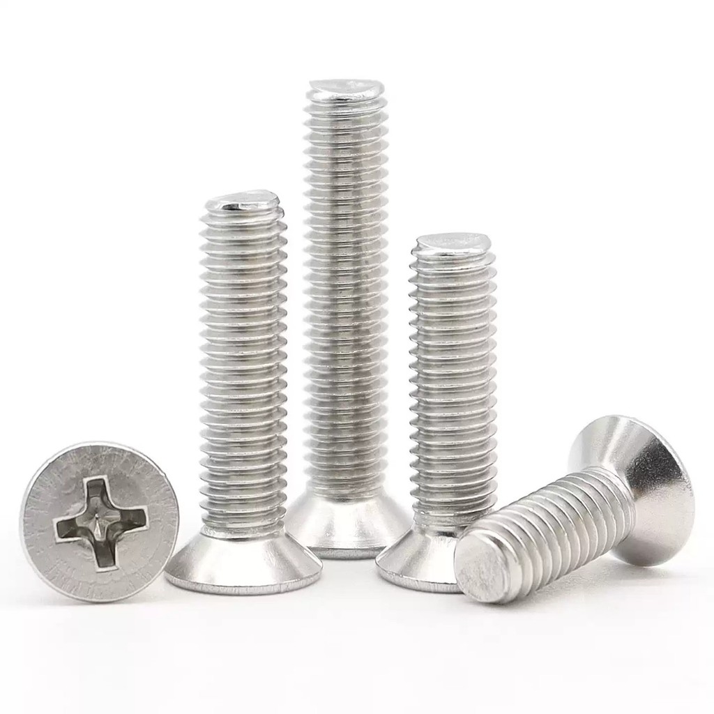 ((-สกรูหัวแบนหัวจม, สกรูขนาดเล็กหัวจมสแตนเลส 304 M2/M2.5