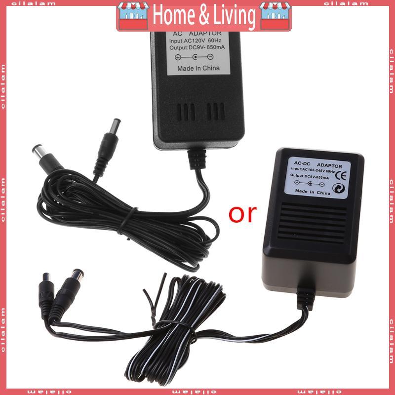 CI 9V AC สําหรับ DC Adapter Power Supply Charger สําหรับ NES Super SNES Genesis 1