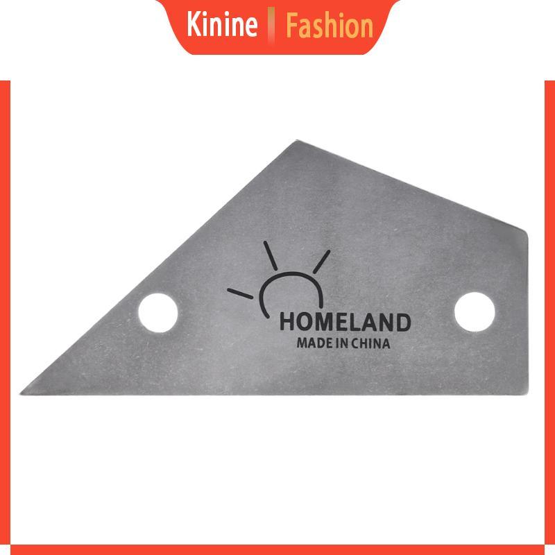 KIN Fret Rocker Level Tool สําหรับสามเหลี่ยมไม้บรรทัดเหล็ก Makers Luthiers กีตาร์เครื่องมือ Supp