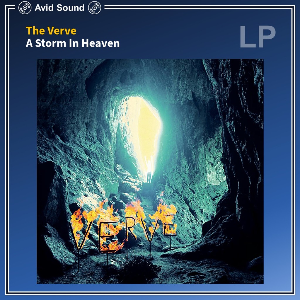 แผ่นเสียง The Verve A Storm In Heaven ใหม่ ซีล The Verve Vinyl LP