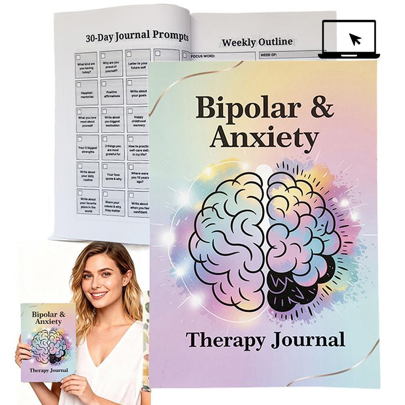[TH] Bipolar & ความวิตกกังวล, Bipolar Disorder, BDlogical Psychological Therapy, Journal Planners No