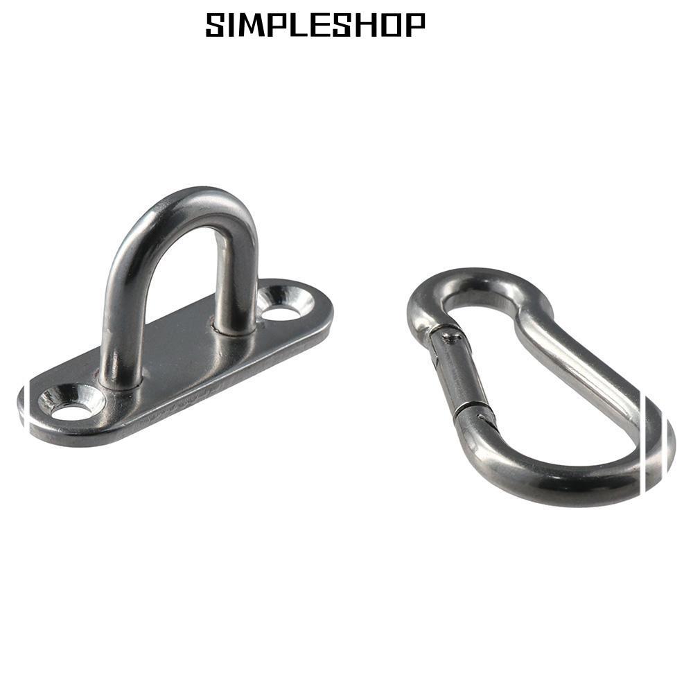 SIMPLESHOP 1/5 ชุด U Hooks Wall U เรือ Mount Hook Pad Mount Snap Hook