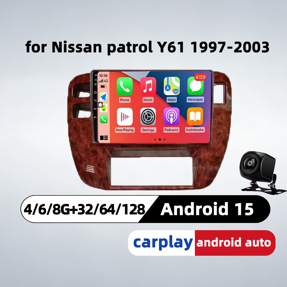 Honxun ESSGOO acodo ASTRAL Kenwood 8GB+64 android หัวสําหรับ nissan patrol Y61 1997-2003 เครื่องเล่น