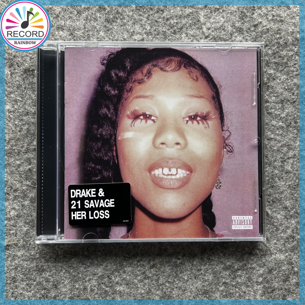 Drake 21 Savage Her Loss Original CD Album [Sealed] Brand New TH2