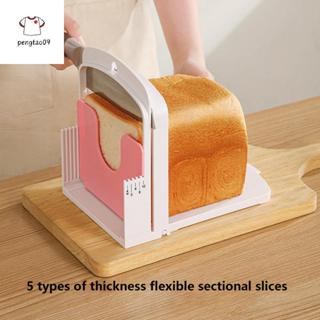 Pengtao09 Toast เครื่องตัดขนมปังขาตั้งเครื่องตัดก้อนแบบพับได…