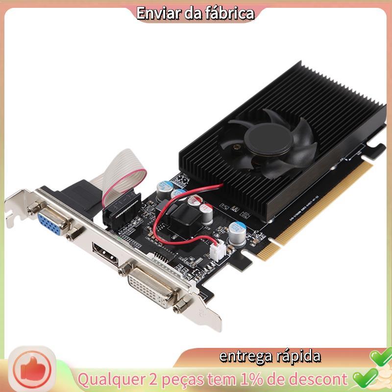 GT210 1GB DDR2 64Bit กราฟิกการ์ด PCIE 2.0 GPU - ใช้งานร่วมกับ DVI VGA Desktop Video Card