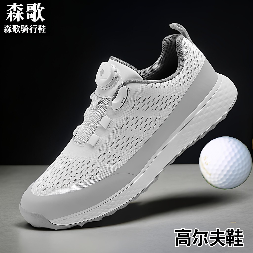 [จัดส่งในวันเดียวกัน] GFORE Golf รองเท้ากอล์ฟผู้ชาย สไตล์ใหม่ปี 2026 ออกแบบให้น้ำหนักเบา กันลื่น และ