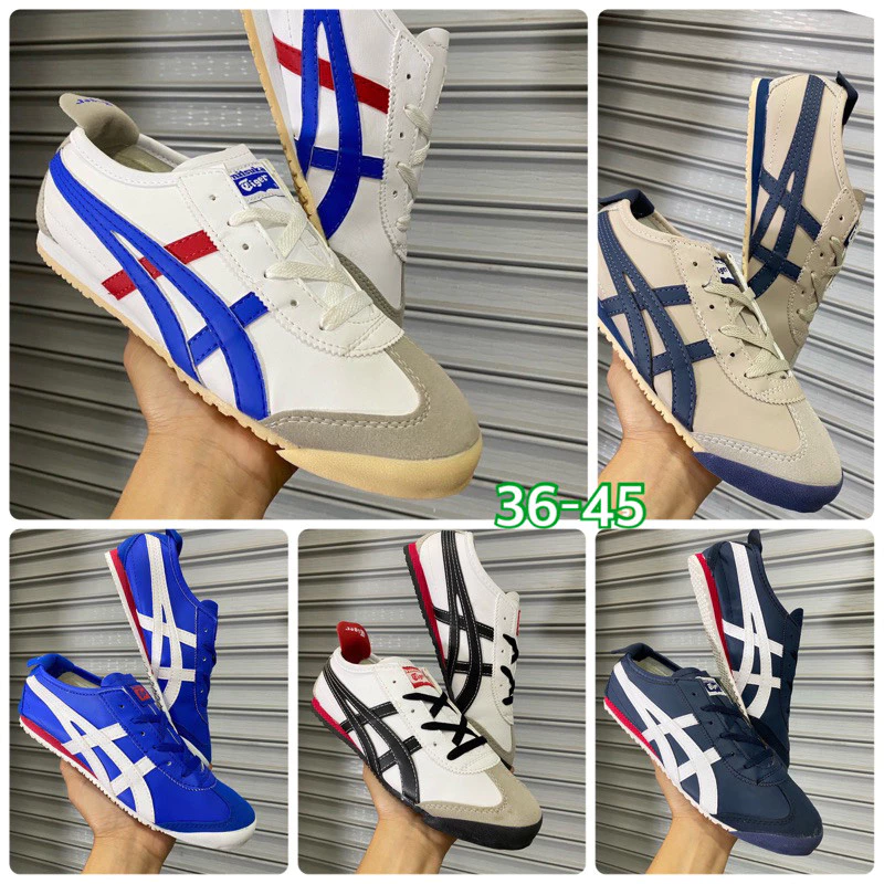 รองเท้าผ้าใบ O-ni แบบหนัง ใส่ได้ทั้งผู้ชาย-ผู้หญิง มี 36-45
