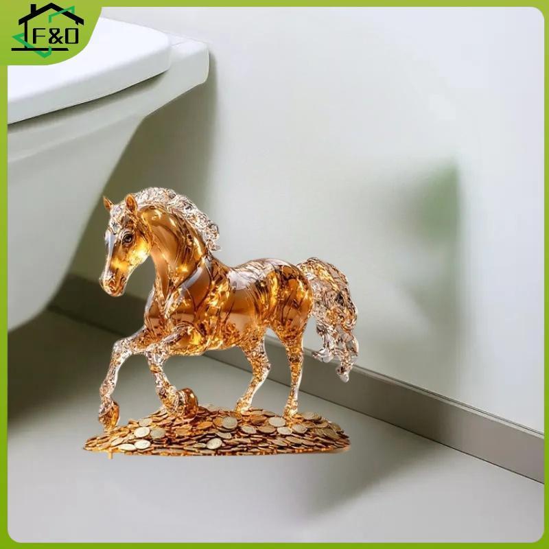 F&O Horses 2D ขาตั้งอะคริลิคแบบแบนตกแต่งโต๊ะ,บ้าน,สํานักงาน,Cafe,room,Studio,เดสก์ท็อปป้ายเครื่องประ