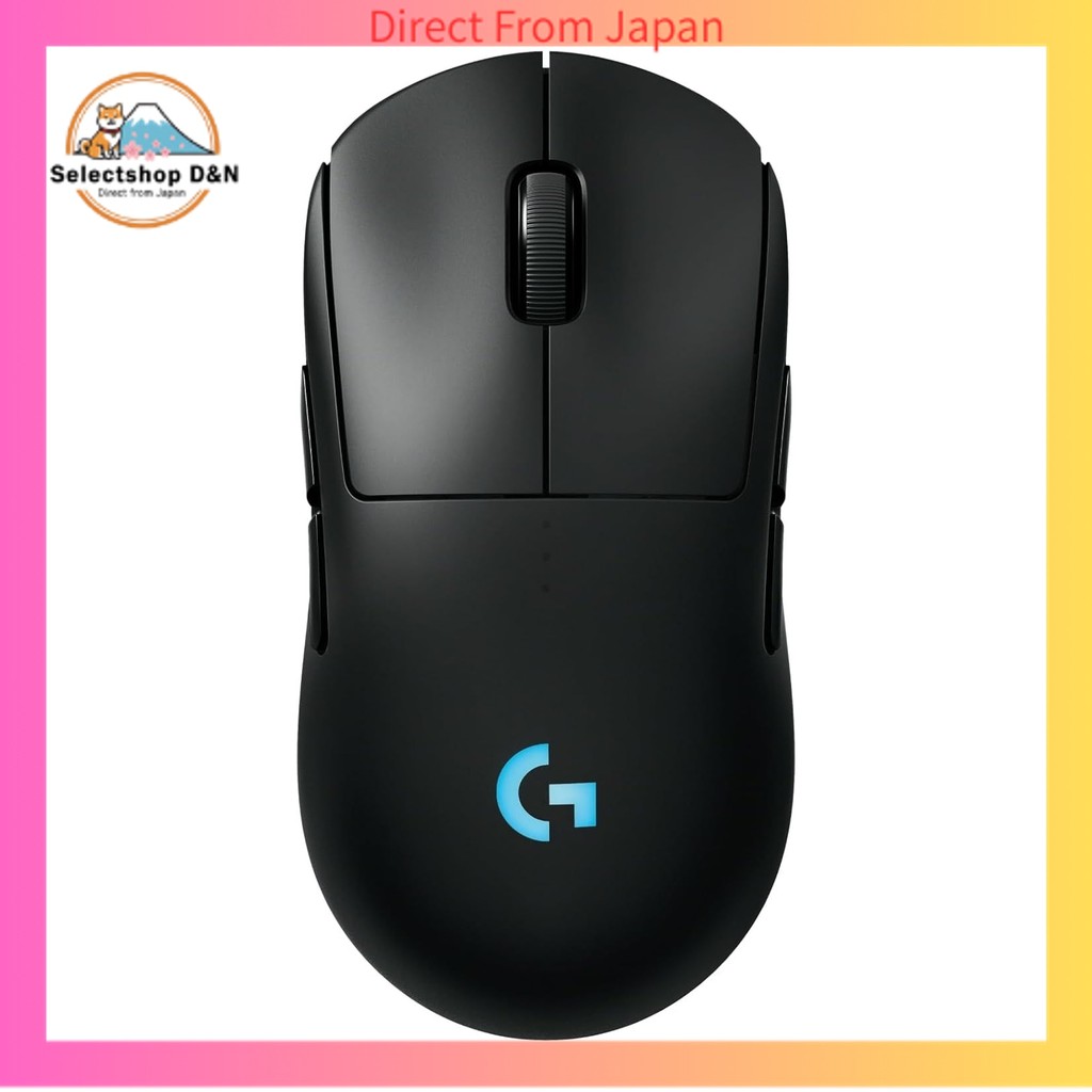 Logitech G PRO 2 LIGHTSPEED 44K DPI Wireless Gaming Mouse G-PPD-002XWL-BKd Lightweight 80g LIGHTFORC