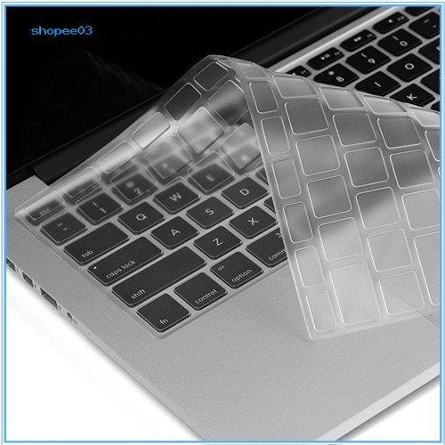 [Ky] ฝาครอบคีย์บอร์ด TPU ใสบางแบบยืดหยุ่นสําหรับ MacBook Air Pro 11/13 นิ้ว