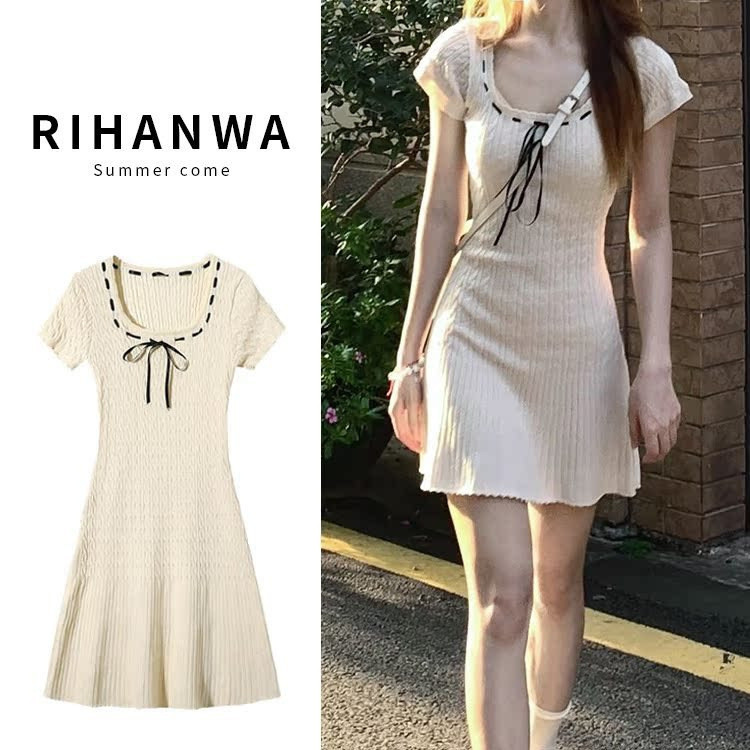 เดรสไหมพรมold money ผู้หญิงpleased เดรส เดรสผ้าฝ้ายเดรสเซ็กซี่ผู้หญิงเสื้อแฟชั่นหญิง