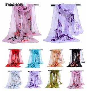 ผ้าคลุมไหล่ผ้าไหมแบบผีเสื้อ สำหรับผู้หญิง สไตล์ซอฟต์วRAP