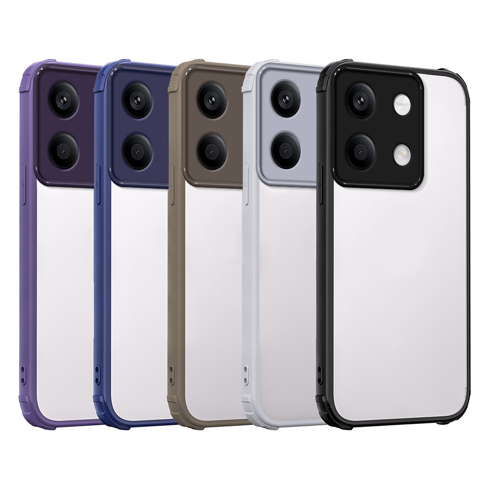 ใช้ได้กับ Xiaomi Redmi Note 13 5G 2312DRAABG 2312DRAABI เบาะลมสี่มุมโปร่งใสระดับไฮเอนด์ป้องกันกันกระ