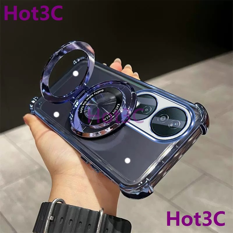 เคส For Huwei Honor X7B 5G / Honor 90 ที่วางโทรศัพท์กันกระแทก tpu อัจฉริยะพร้อมฟังก์ชั่นกันลื่น SJZJ เคสโทรศัพท์มือถือ