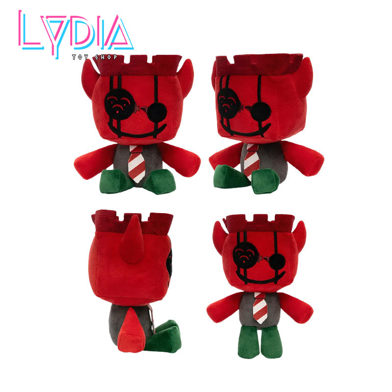JX1DX1 Plush Red Demon Head ตุ๊กตาของเล่นเกมที่ถูกลืมของขวัญตัวละคร