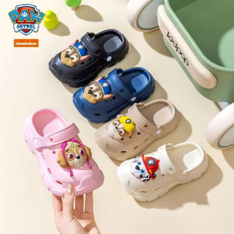 paw patrol รองเท้าแตะเด็กสำหรับภายนอกในฤดูร้อน ออกแบบลายการ์ตูน กันลื่นและทนทาน