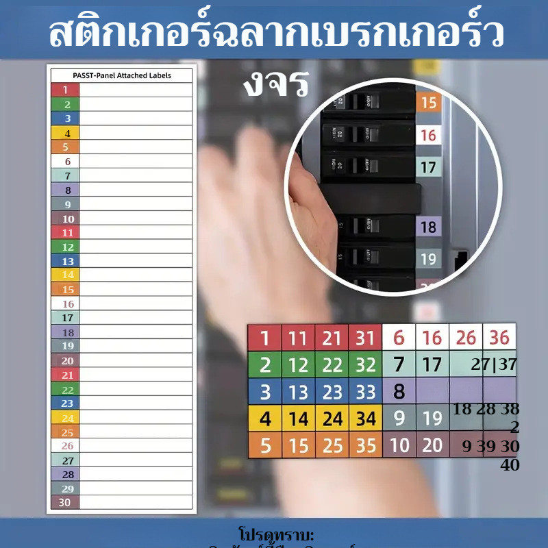 ป้ายกล่องไฟฟ้า สติ๊กเกอร์โลโก้ ป้าย การอ้างอิง ไม่มีรอยกาว การดําเนินงานที่เชื่อถือได้ แท็ก ใช้งานได้จริงและสะดวกสบาย นํากลับมาใช้ใหม่ได้ กันน้ำและทนทาน สติ๊กเกอร์สวิตช์ไฟดับ เครื่องหมายชัดเจน มัลติฟังก์ชั่น สวยงาม
