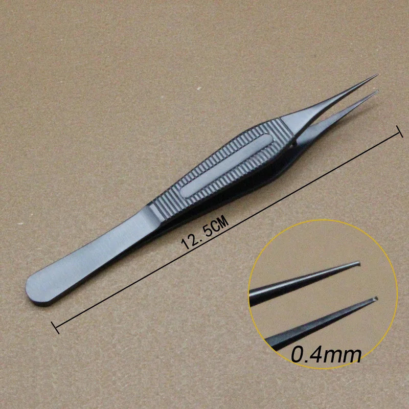 Adson คีมเนื้อเยื่อ Rhinoplasty กระดูกอ่อน Thumb Forceps พลาสติกศัลยกรรมแหนบ Ocularplastic