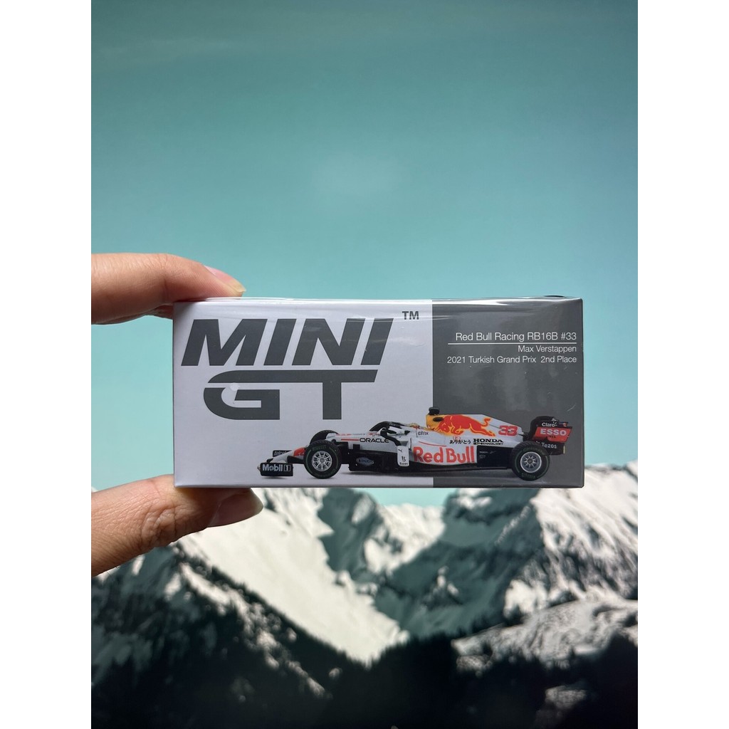 Minigt 680 Red Bull Racing RB16B #33 F1 Red Bull rb16b White Bull Vistapan 2021 รางวัลแกรนด์ตุรกี Sa