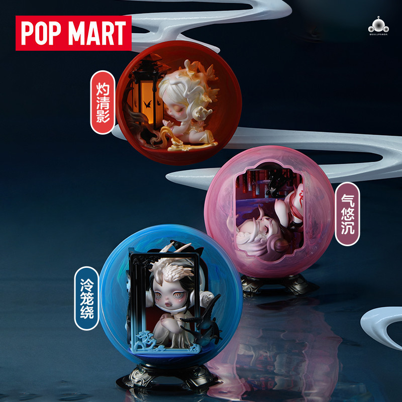 POPMART POPMART SKULLPANDA Viewing Shot Series Mystery Box ของแท้ 100%