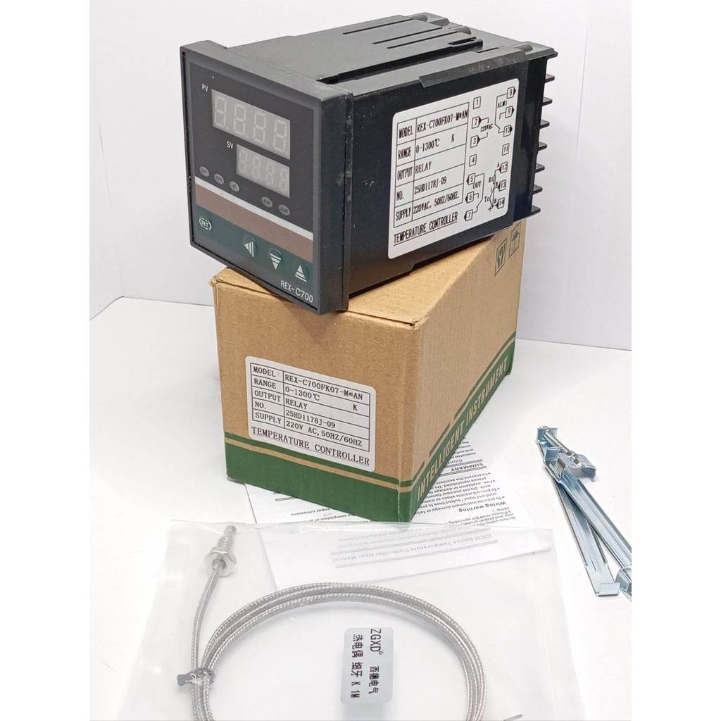 มือ1 REX-C700 FK07 0-1300°C มีขายแยกสายเทอร์โม พร้อมส่งในไทย🇹🇭 ส่งไว