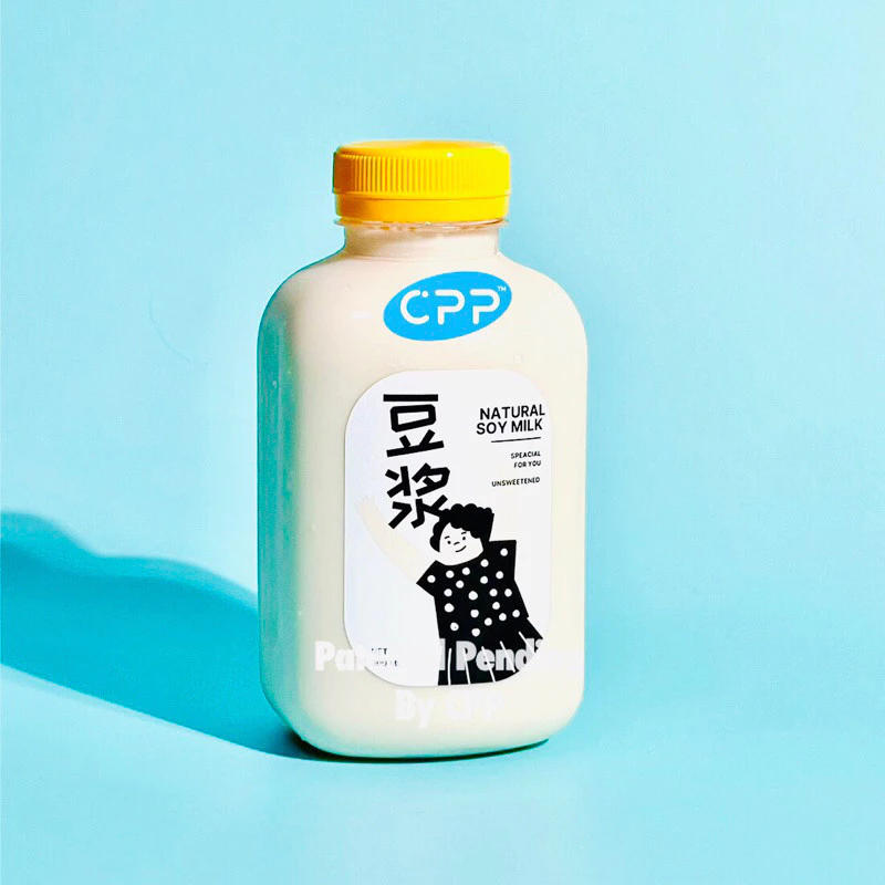 ขวดพลาสติกใส PET ทรง Nori สไตล์ไต้หวัน ปาก 34 300 cc 300 ml
