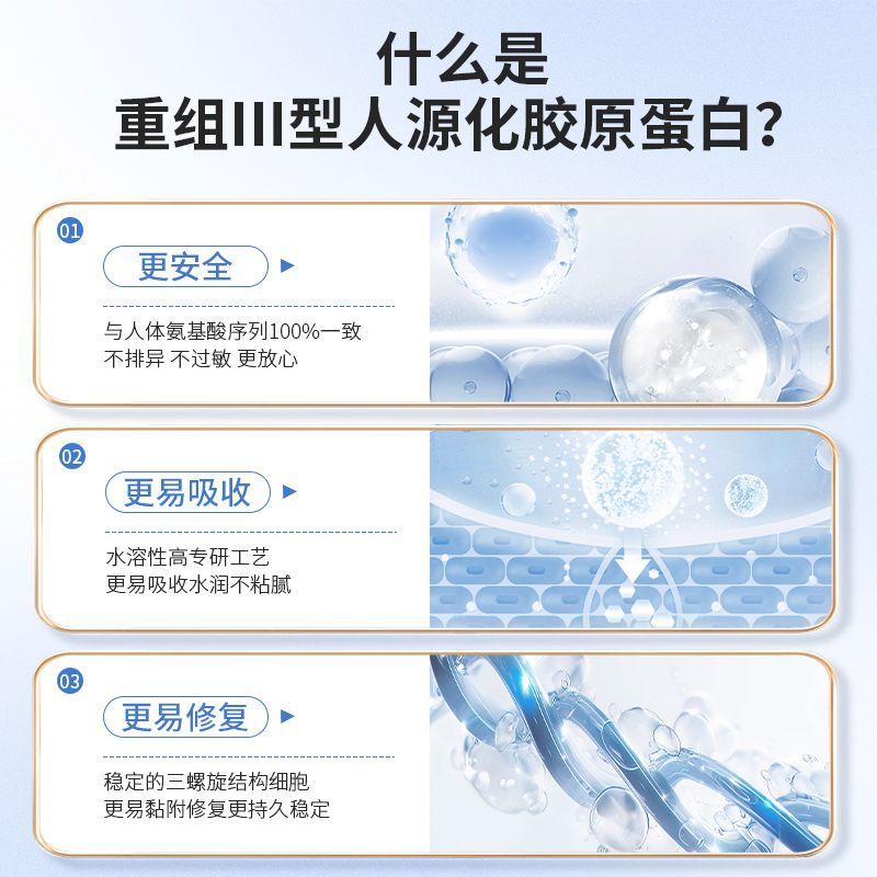 Epidermain Medical Healing Person Dressing 3.15 Yuanhua Wound Growth Regular Group Person Collagen G
