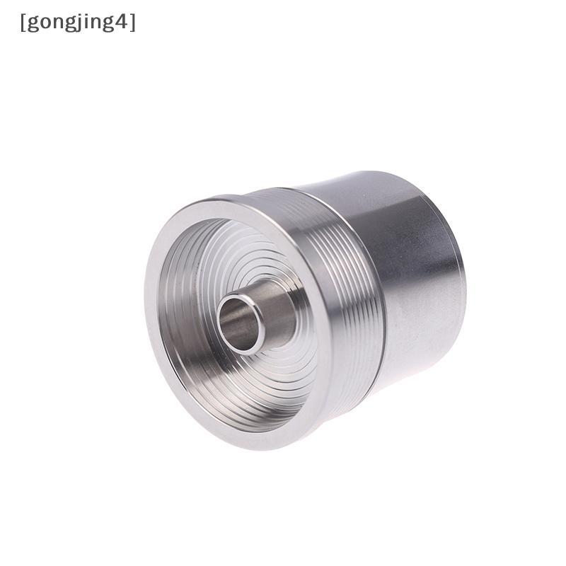 Gongjing4 ICafilas สแตนเลสนํากลับมาใช้ใหม่ Illy กรองกาแฟ Tamper ชุดแคปซูลรีฟิล Pod Tamper สําหรับ IL