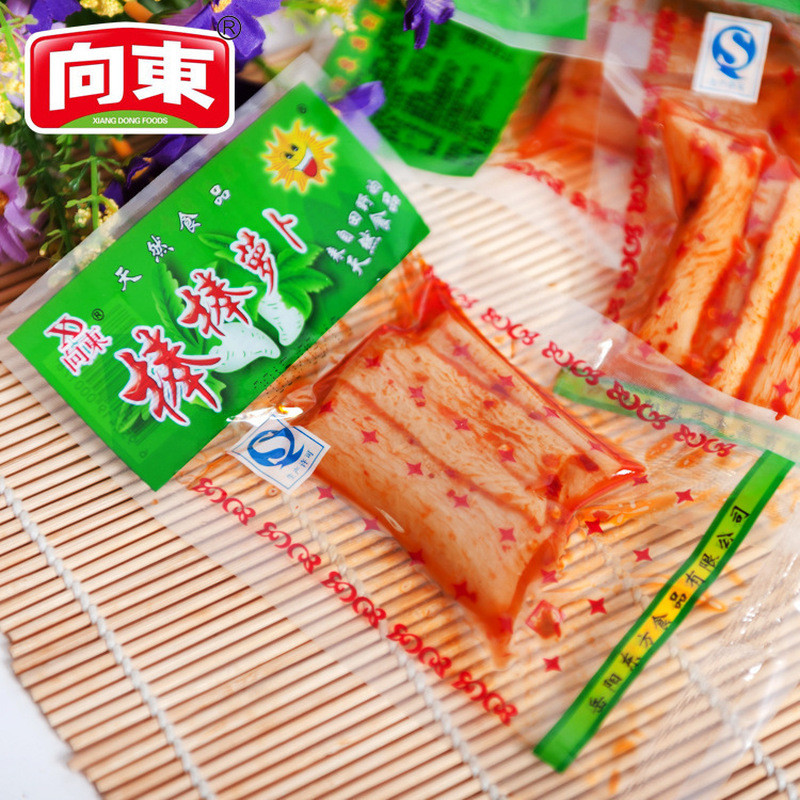 向东棒棒萝卜干甜脆萝卜小袋装香辣农家大萝卜开胃早饭酱菜即食3.17Xiangdong Bangbang Dried Radish - Sweet and Crispy Radish in Small 