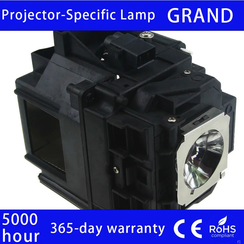 ใช้งานร่วมกับหลอดไฟ ELPLP76 สําหรับ Epson EB-G6570WU G6450WU G6900WU G6970WU G6550WU โปรเจคเตอร์โคมไ