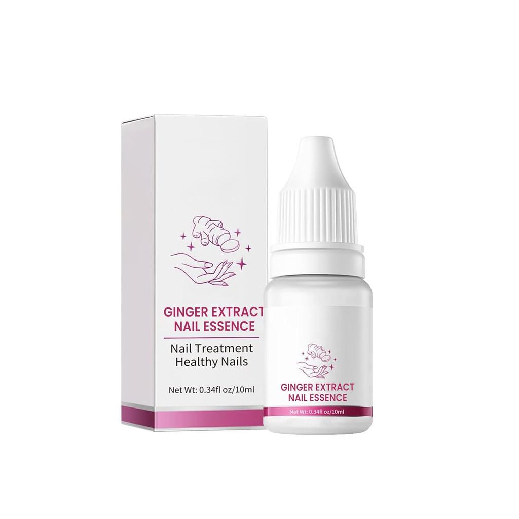 Ginger Nail Care Serum Moisturizing Care Exfoliating Nail Art Serum 10ml