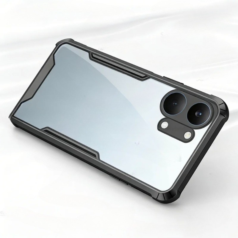 คริสตัลโปร่งใสอะคริลิคเคสโทรศัพท์สําหรับ Xiaomi POCO X8 Pro Max F8 M8 Pro Ultra กล้องกันกระแทกฝาหลัง