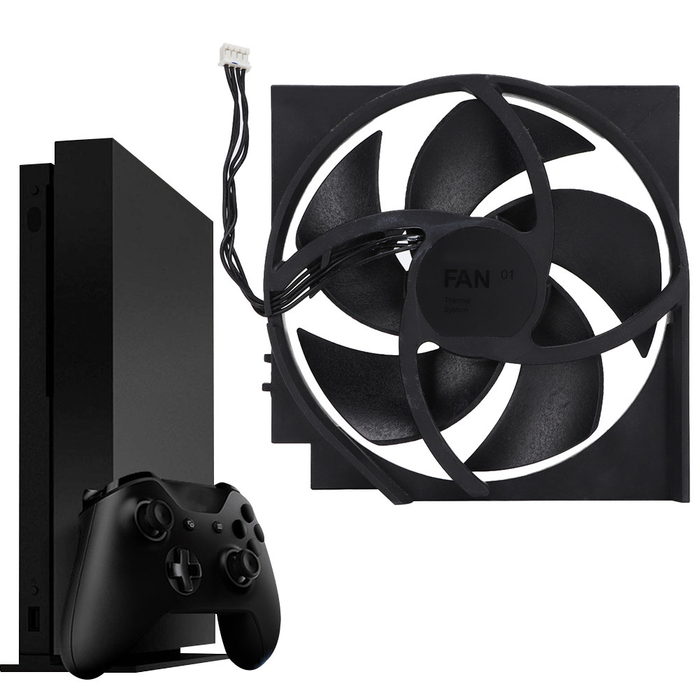 Alwaysonline พัดลมภายใน Tangxi Cooling พร้อมใบมีด 5 ใบ 4Pin สําหรับ One S 12.5x12.4x2.3 ซม./4.9x4.9x