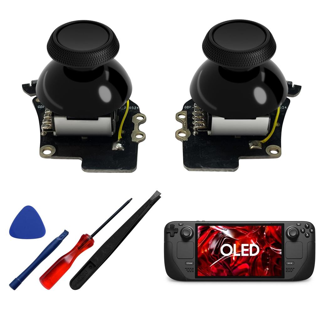 Tighter Hall Effect จอยสติ๊กสําหรับ Steam Deck OLED, การเปลี่ยนนิ้วหัวแม่มือด้วย Capacitive Touch, อ