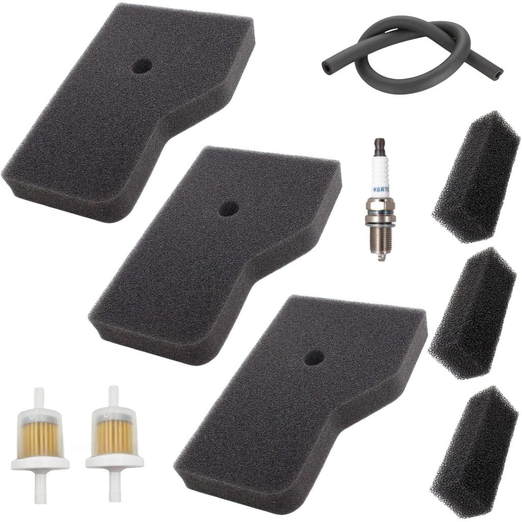 3 ชิ้น 17211-Z07-000 กรองอากาศ Tune Up Kit เหมาะสําหรับ Honda EB2000 EU2000i EB2000i EB2000iT1 EU200