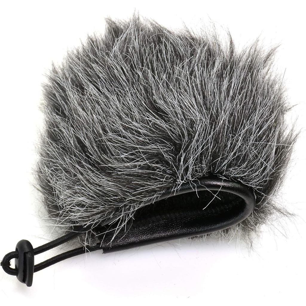Deadcat Wind Shield, ไมโครโฟน Furry Windshield Muff Pop Filter Cover เข้ากันได้กับ Zoom H1N & H1 Han
