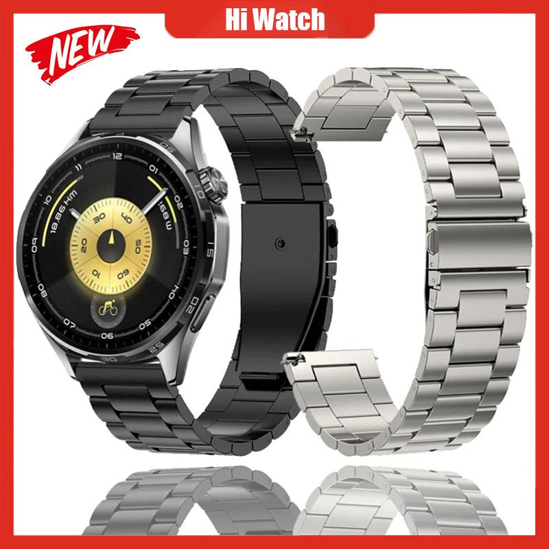 สายโลหะสําหรับนาฬิกา Huawei GT6 Pro 46 มม.สแตนเลสสตีล Bracelelt สําหรับ Huawei GT5 GT4 GT3 46 มม.สายนาฬิกา