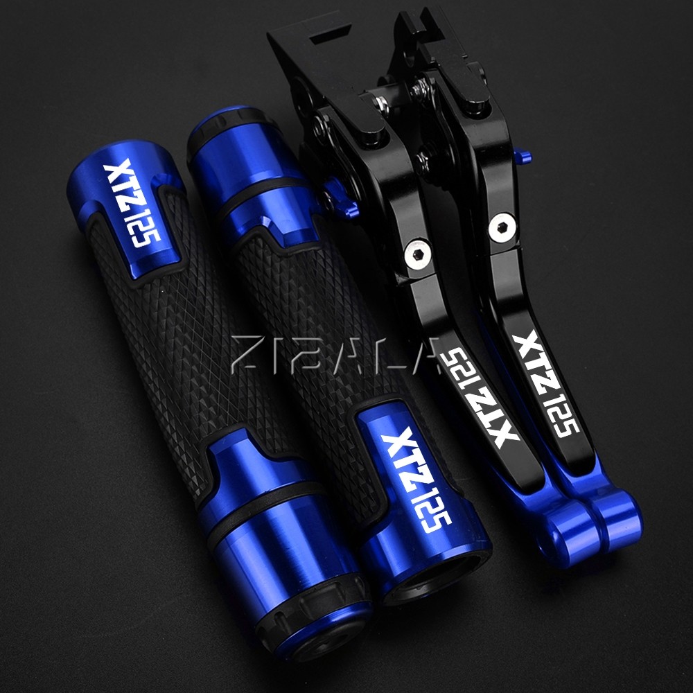 สําหรับ YAMAHA XTZ125 XTZ 125 xtz125 2014 2015 อุปกรณ์เสริมรถจักรยานยนต์ขยายปรับพับเบรคคลัทช์คันโยกจ
