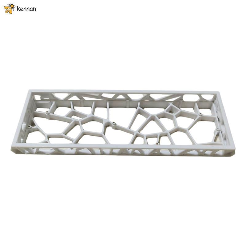 Holy60 60he GH60 Hollow PC Keyboard Shell - 60% รูปแบบสําหรับ 60HE Aula Win60 Rakka 60 คีย์บอร์ด B k