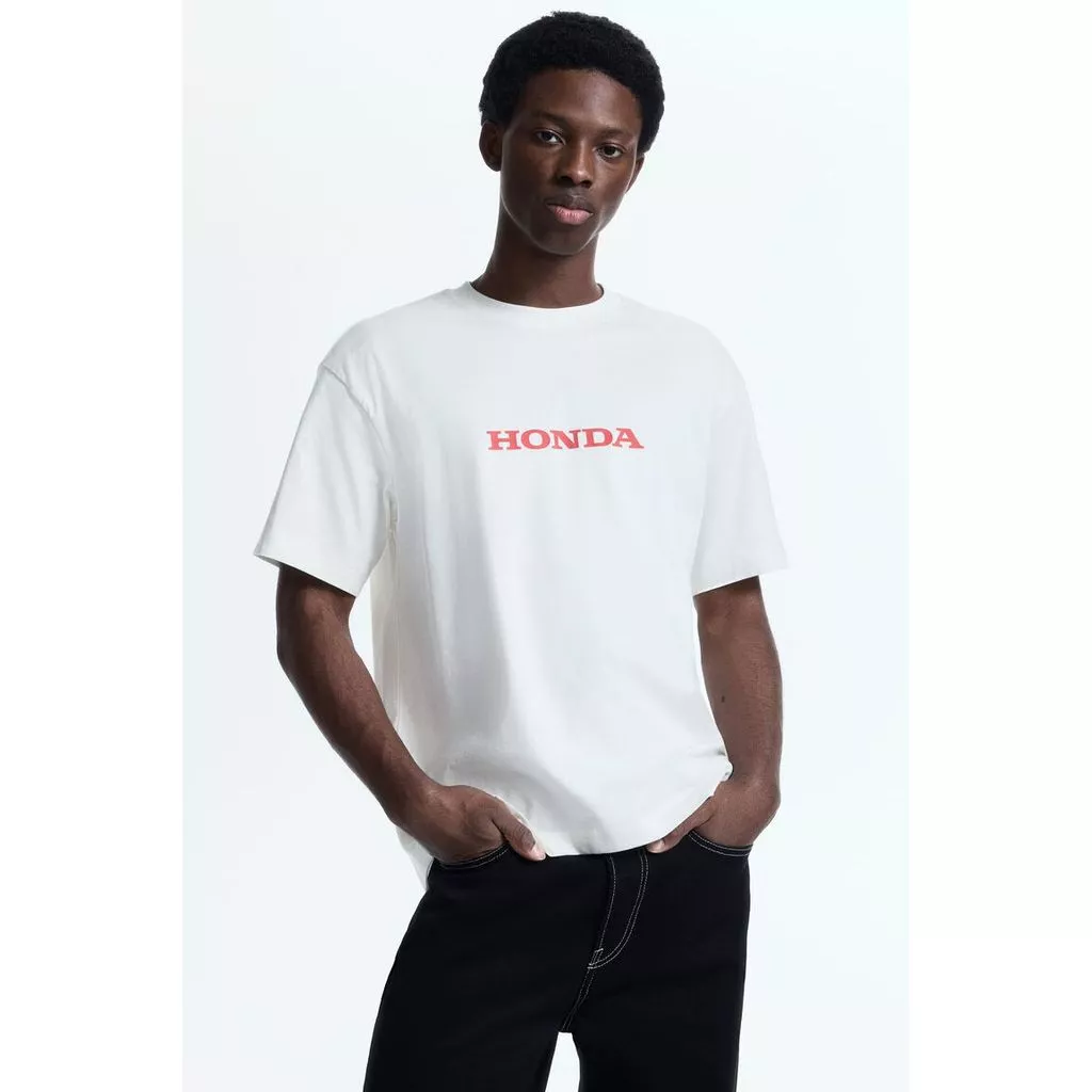 H&M(เอชแอนด์เอ็ม) เสื้อยืดทรงหลวม (Loose Fit T-shirt) Men Loose Fit T-shirt 0972640_18