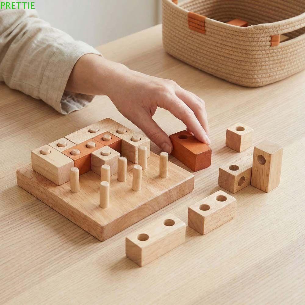 PRETTIE IQ Puzzle Mind Brain Teaser, 3D IQ Geometric Puzzle Game, การเรียนรู้ในช่วงต้นประกอบการศึกษา