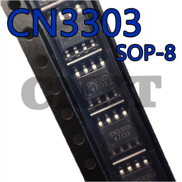 5 ~ 20PCS CN3303 SOP-8 PFM Booster Type แบตเตอรี่ลิเธียมสามส่วนชาร์จชิปควบคุมแบรนด์ใหม่เดิม