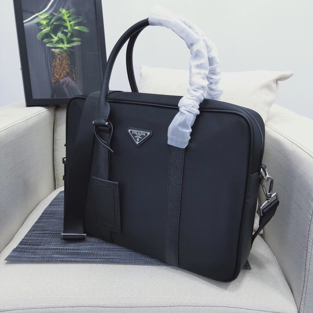 Factory danve Parachute prda Mens Handbag Briefcase ผ้าไนลอน