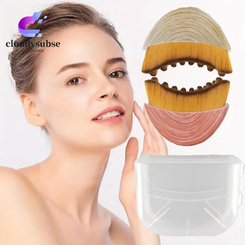 เครื่องนวดคอนทัวร์ CLOUD สําหรับ Jawline,แบบพกพาMulti-function Lymphatic Contour Face Brush,คางลดอาก